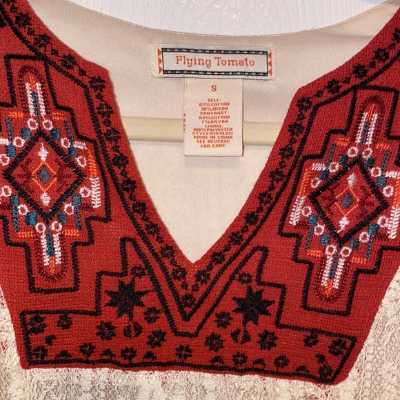 Boutique Bohemian Style Dress/Cover Up - Picture 2 of 3